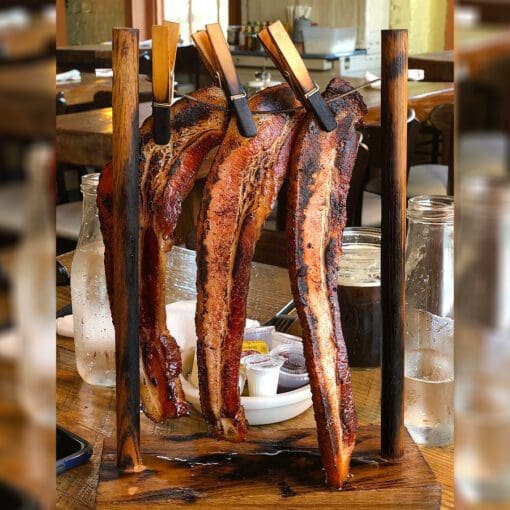 Clothesline Bacon